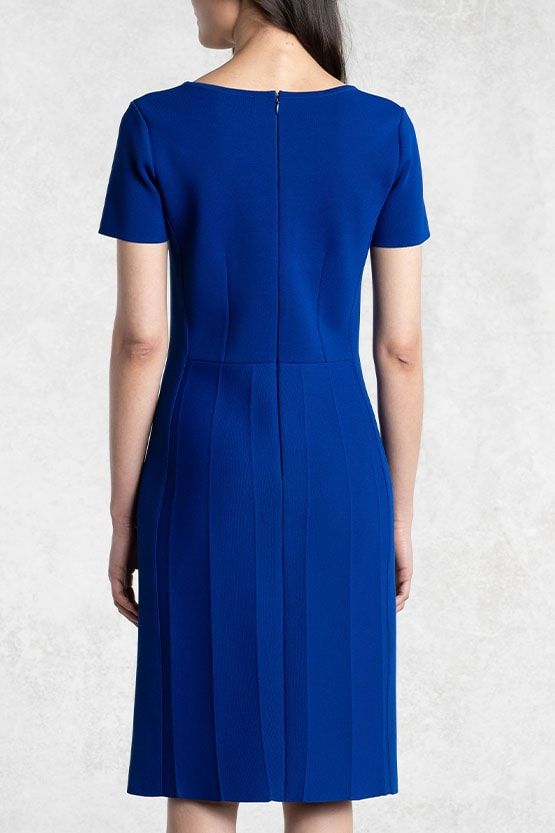 Royal blue hot sale knit dress