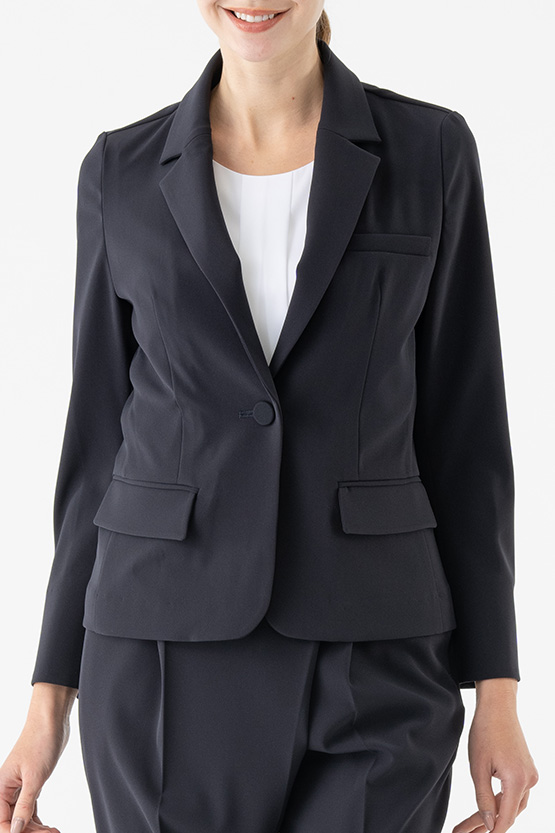 Cooling Suits Navy Tailored Jacket | kay me | kay me