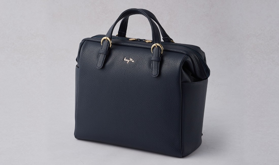 Navy Two-way Business Bag