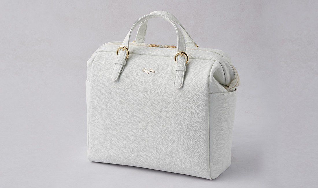 White Two-way Business Bag